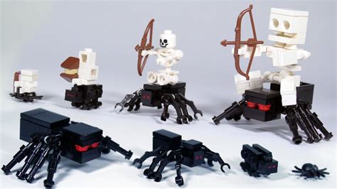 minecraft lego spider instructions